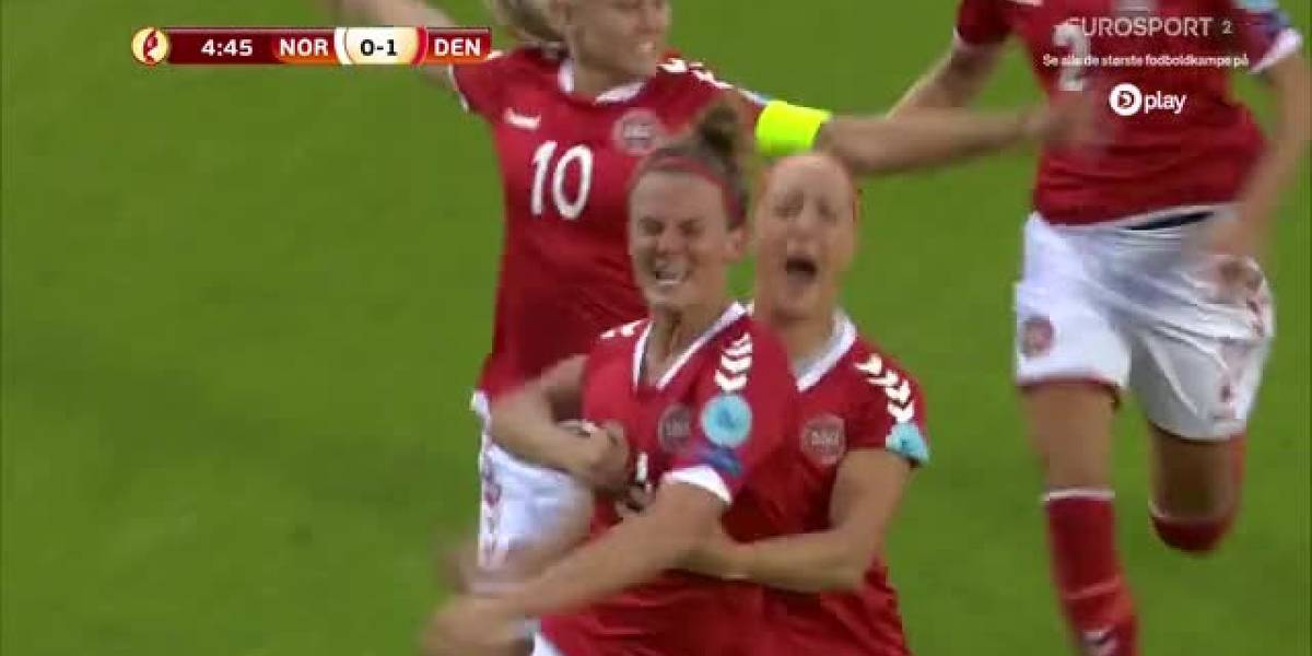 Slagskib Hvor Rykke Highlights: Danmark er i kvartfinalen! Se dem slå Norge - DBU